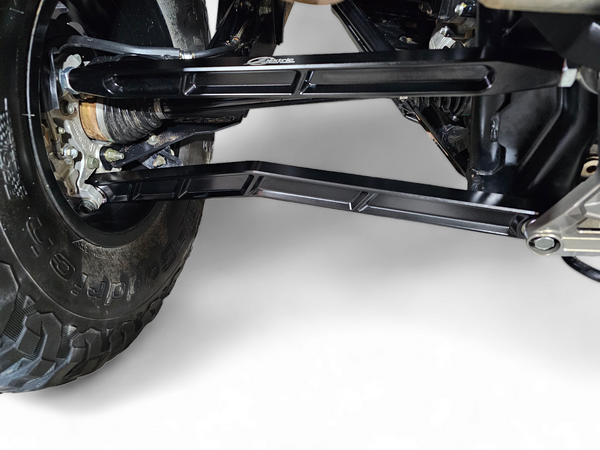 2020 to Current Polaris RZR Pro XP Radius Rods in Black Finish - Dunes 2 Dezert SXS