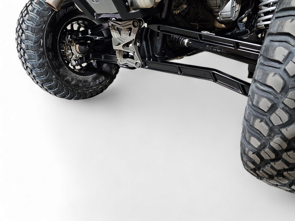 2020 to Current Polaris RZR Pro XP Radius Rods in Black Finish - Dunes 2 Dezert SXS
