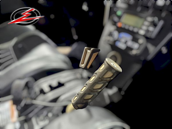 2017 to Current Can-Am X3 Maverick EOD Grab Handle Anodized Gun Metal Finish - Dunes 2 Dezert SXS