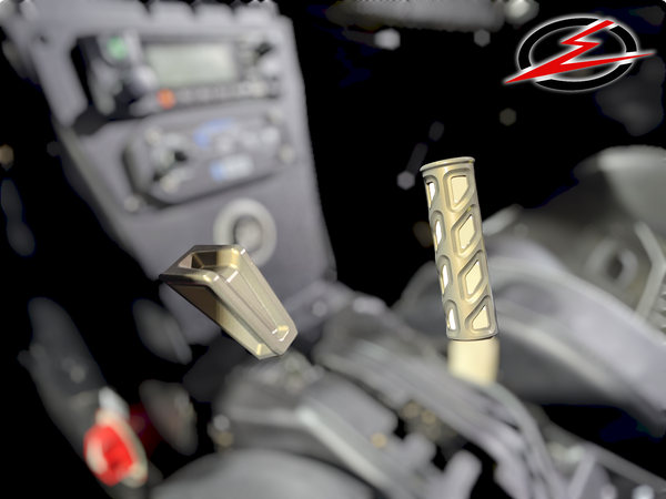 2017 to Current Can-Am X3 Maverick EOD Shift Knob Anodized Gun Metal Finish - Dunes 2 Dezert SXS