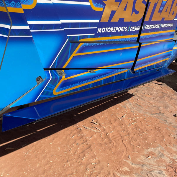 Polaris RZR Pro R / Turbo R / Pro XP 4-Seat Rock Slider Steps - Dunes 2 Dezert SXS