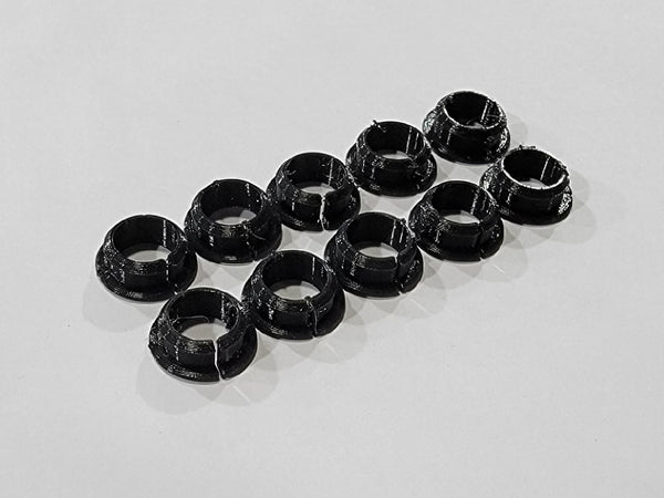 Flexible Grommet for running wire through tubes - 10 pack - Dunes 2 Dezert SXS