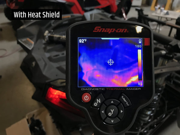 Geiser Heat Shield for Can-Am X3 - Dunes 2 Dezert SXS
