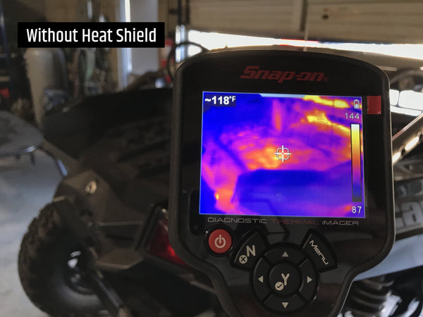 Geiser Heat Shield for Can-Am X3 - Dunes 2 Dezert SXS