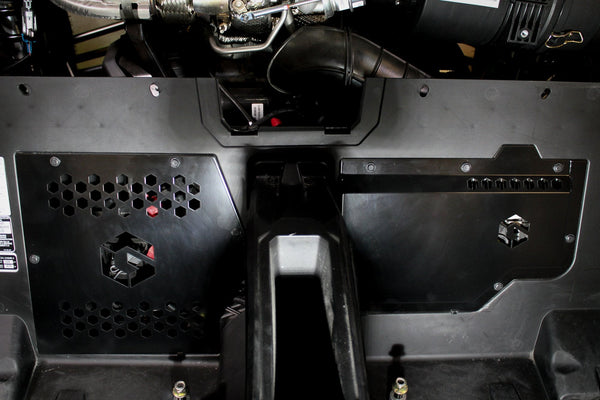 Geiser ECU and Battery Covers for Can-Am Maverick X3 - Dunes 2 Dezert SXS