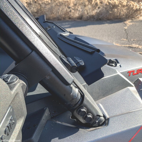 Polaris RZR XP 1000/Turbo (2019-2023) Vented Glass Windshield - Dunes 2 Dezert SXS