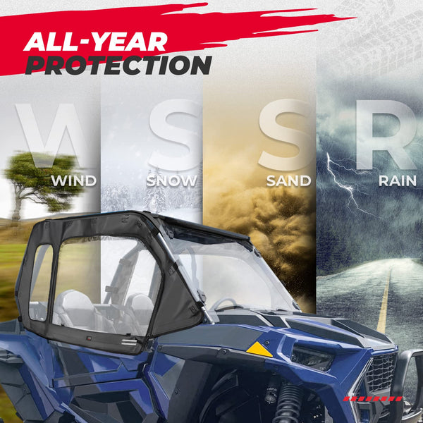 Cab Enclosures Front Windshield for Polaris RZR XP 1000/4 - Dunes 2 Dezert SXS