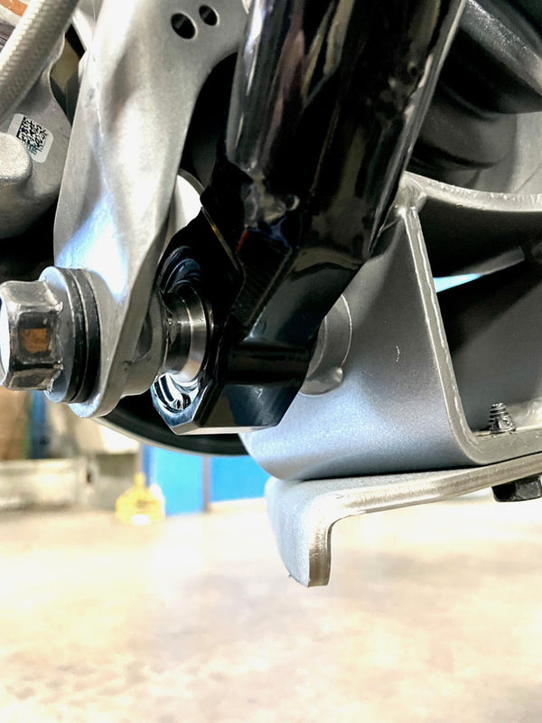 Lone Star Racing Polaris Pro R & Turbo R Hi-Clearance Lower Radius Rods (Pair) - Dunes 2 Dezert SXS