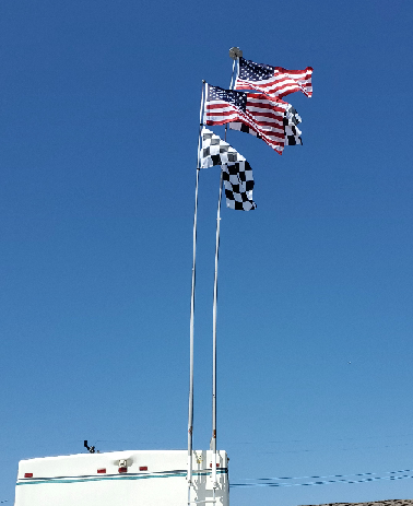 Collapsible Flagpole 16' - Dunes 2 Dezert SXS