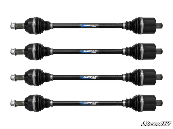 SuperATV Rhino 2.0 Axles – Polaris RZR Pro R Heavy Duty