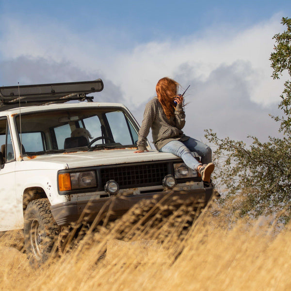 ANALOG ONLY - Rugged V3 - Business Band Two Way Handheld Radio - Dunes 2 Dezert SXS