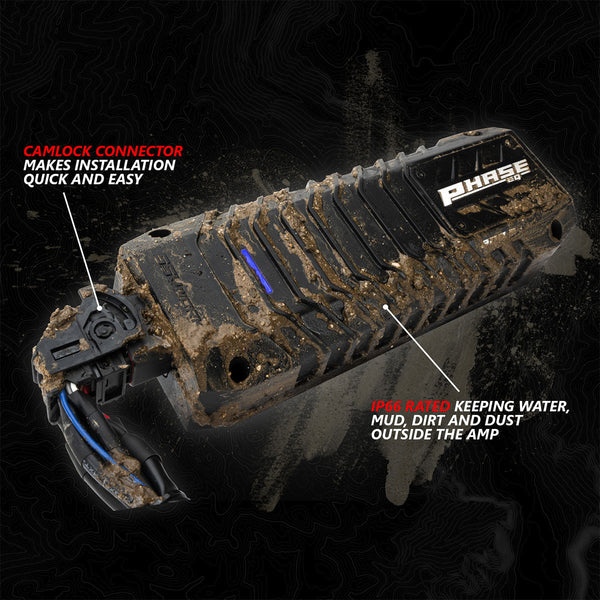 2024-2025 Can-Am® Maverick R, Phase-4 A-Spec 800watt 5-Speaker System - Dunes 2 Dezert SXS