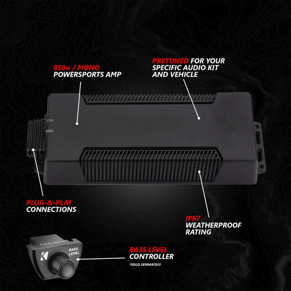 2020-2024 Polaris® RZR PRO Series Phase-3 V-Spec 3-Speaker 1400watt System for Ride Command - Dunes 2 Dezert SXS