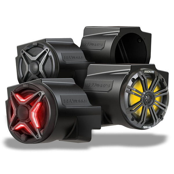 2020-2024 Polaris® RZR Pro Series In-Dash 6.5" Speaker-Pods - Dunes 2 Dezert SXS