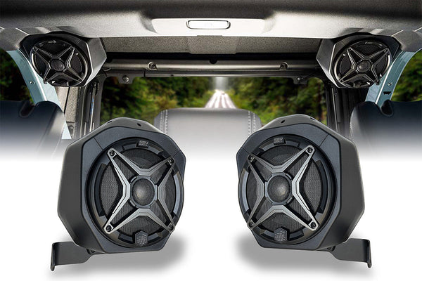 2021-2024 Ford Bronco 4-Door Rear Speaker Pod 6.5in Upgrade - Dunes 2 Dezert SXS