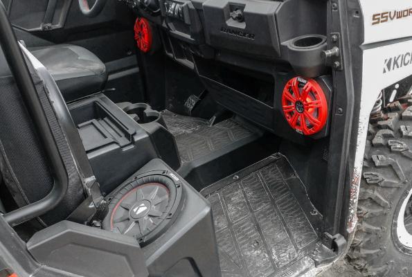 2018-2024 Polaris Ranger XP1000 Underseat 10" Subwoofer - Dunes 2 Dezert SXS
