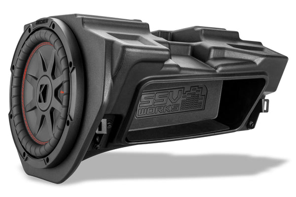Polaris RZR Glove-Box 10in Subwoofer Enclosure - Dunes 2 Dezert SXS