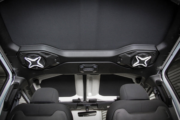 2018-2023 Jeep JL / JT Overhead 6.5in Speaker Adapters - Dunes 2 Dezert SXS