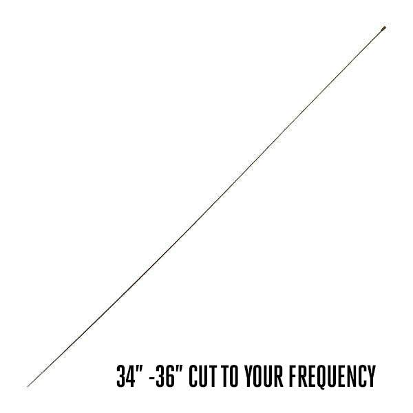 No Ground Plane VHF Antenna – 2dB Gain (150–174 MHz) - Dunes 2 Dezert SXS