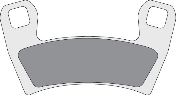 Polaris RZR 1000 S / 900 S Brake Pads - Dunes 2 Dezert SXS
