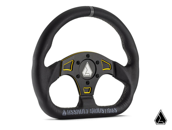 Assault Industries Universal Ballistic D V2 UTV Steering Wheel - Dunes 2 Dezert SXS