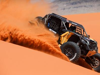 Method 407 Bead Grip UTV Wheel | Matte Black - Dunes 2 Dezert SXS