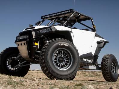 Method 411 Bead Grip UTV Wheel | Gloss Titanium - Dunes 2 Dezert SXS