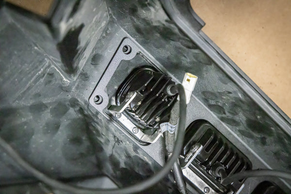 StayFlush Billet Chase Light Mount – Polaris Pro R - Dunes 2 Dezert SXS