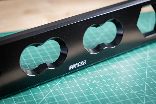 StayFlush Billet Chase Light Mount – Polaris Pro R - Dunes 2 Dezert SXS