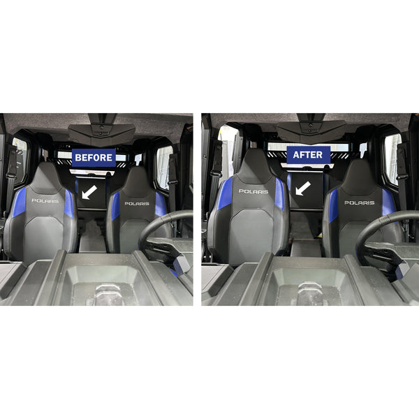 RPM 2 3/8" seat riser kit for Polaris XPEDITION boosts visibility and comfort for shorter riders or passengers