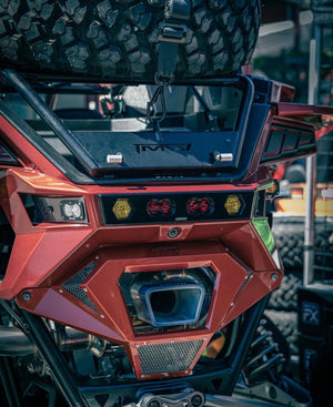 StayFlush Billet Chase Light Mount for Polaris Pro R | Premium Off-Road Lighting Upgrade