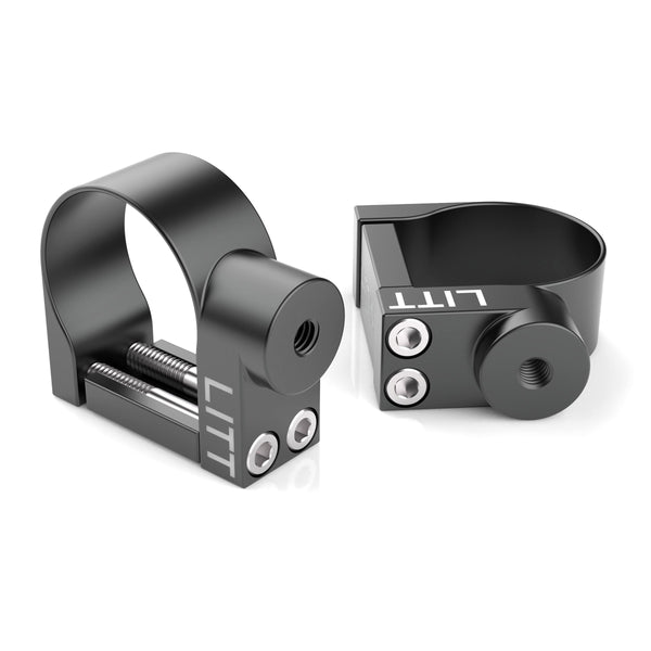 Litt Industries billet roll bar clamp light mount for UTV