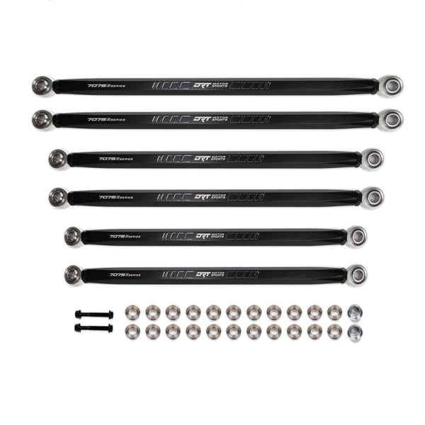DRT Motorsports 7075 billet radius rod set for Can-Am Maverick R
