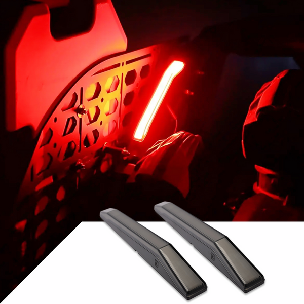 Red LED running and brake light kit for Can-Am Maverick UTV