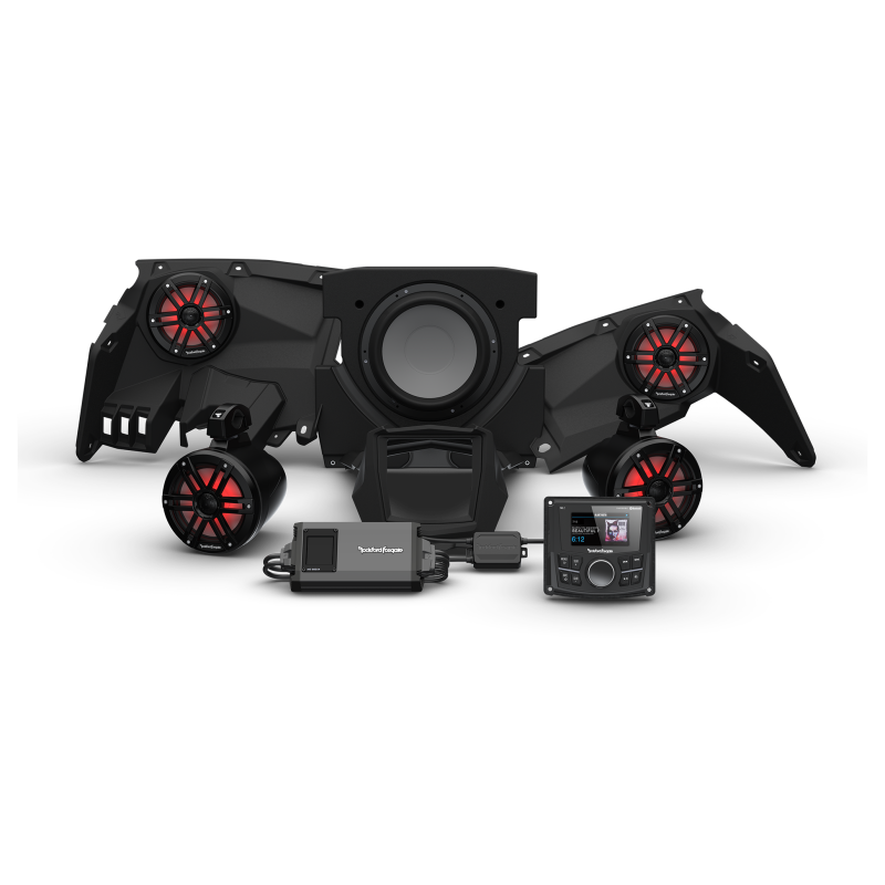 UTV audio systems — complete kits, speaker pods, sound bars and subwoofers | Dunes 2 Dezert