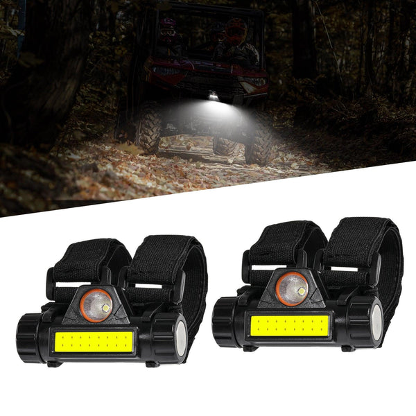 Magnetic roll bar LED dome light for UTV cab