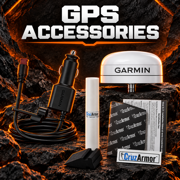 UTV GPS power cable, external antenna and screen-protection accessories