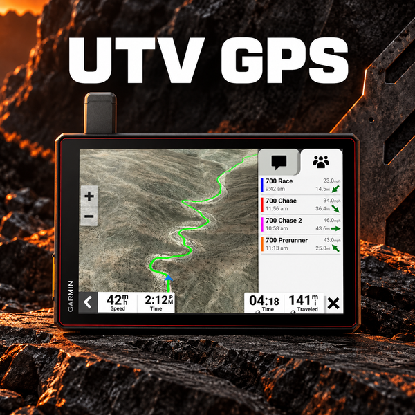 Off-road UTV GPS system for trail mapping and navigation
