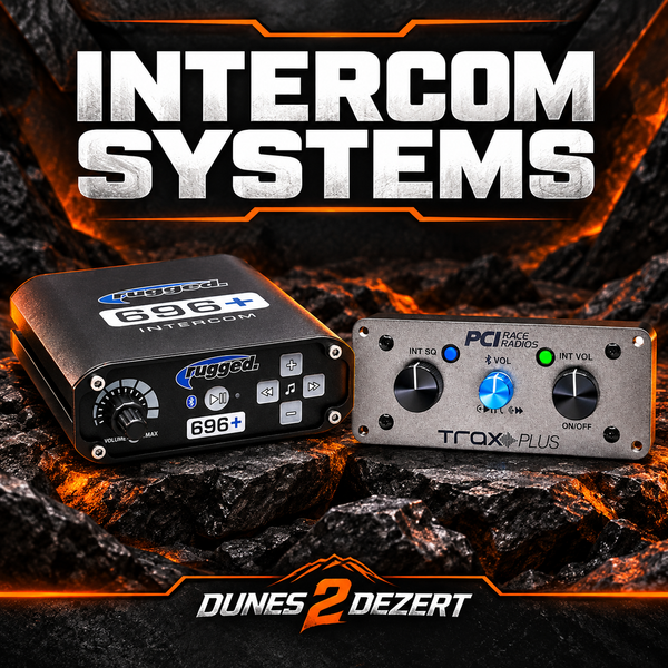 Rugged Radios and PCI Race Radios UTV intercom controllers