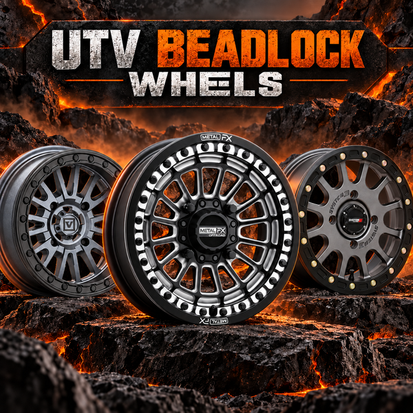 UTV beadlock wheels from Valor MetalFX and System 3