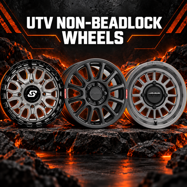 UTV non-beadlock wheels from Sedona Raceline and Method