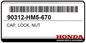 Honda Lock Nut Cap 90312-HM5-670 – OEM Fitment - Dunes 2 Dezert SXS