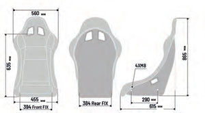 Sparco EVO S QRT Competition Seat – FIA Approved - Dunes 2 Dezert SXS