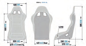 Sparco EVO L QRT Competition Seat – FIA Approved - Dunes 2 Dezert SXS