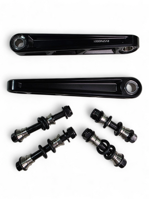 Elektric Off Road black anodized billet front sway bar links for Can-Am Maverick R - product photo 8