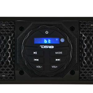 DS18 26in Soundbar 6 Speakers Amplified Bluetooth RGB Lightning 100 Watts RMS