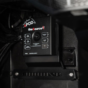 sPOD SourceLT Mini6 steering wheel switch panel kit for Polaris RZR Pro