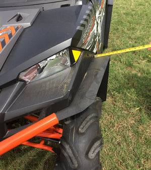 Trail Armor Ranger XP Underbed Mud Shield & Fender Kit - Dunes 2 Dezert SXS