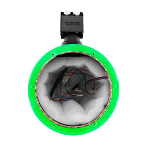 DS18 Marine And Powersports Towers Speakers Not Included 8in RGB LED Lights Black