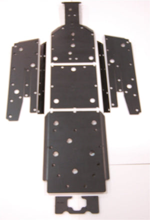 Trail Armor Full Skids for RZR XP 1000 & Turbo S - Dunes 2 Dezert SXS